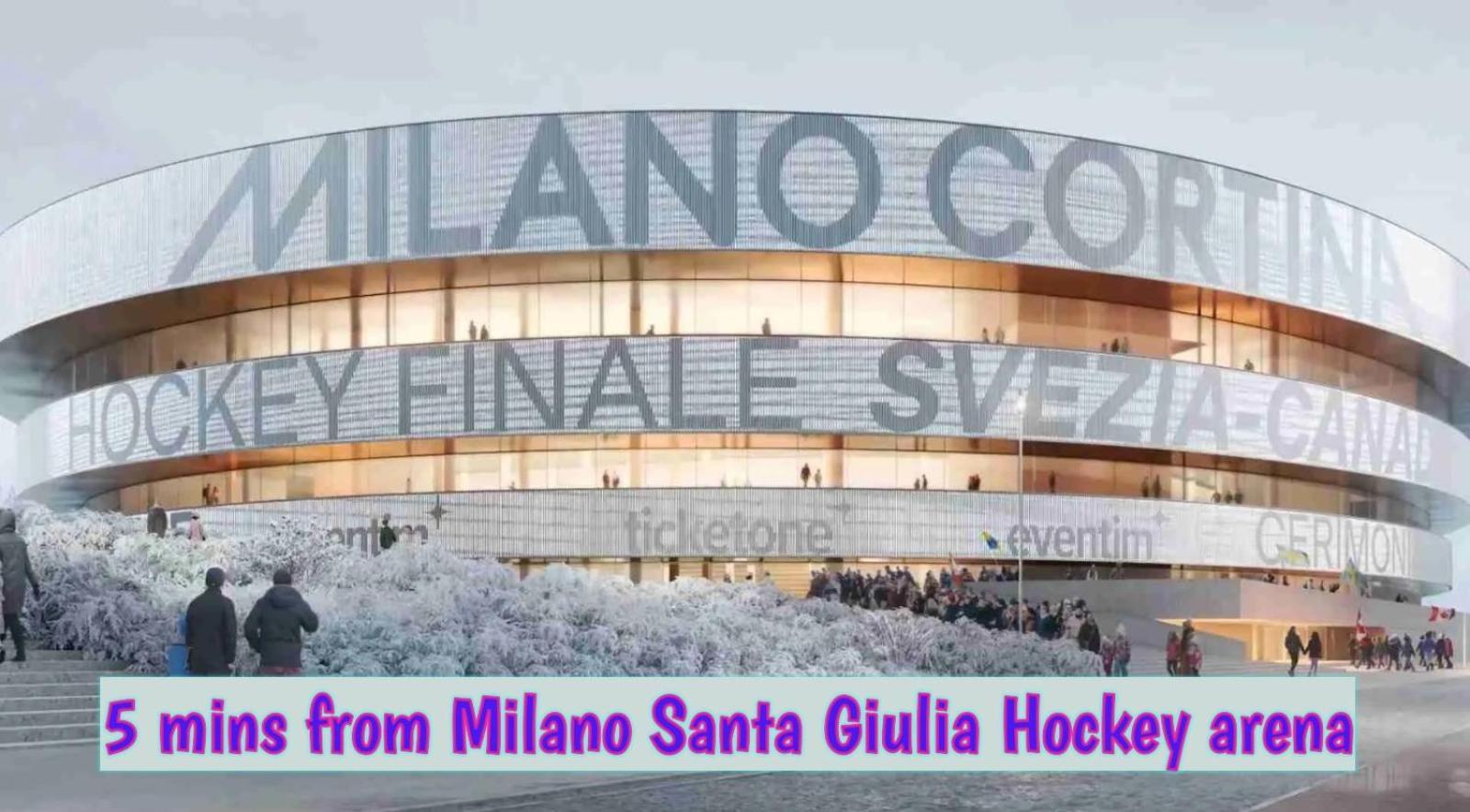 Mini Loft Fabrique - Milano Santa Giulia Hockey Arena Apartment Ngoại thất bức ảnh